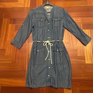Michael Kors Denim Colored Dress